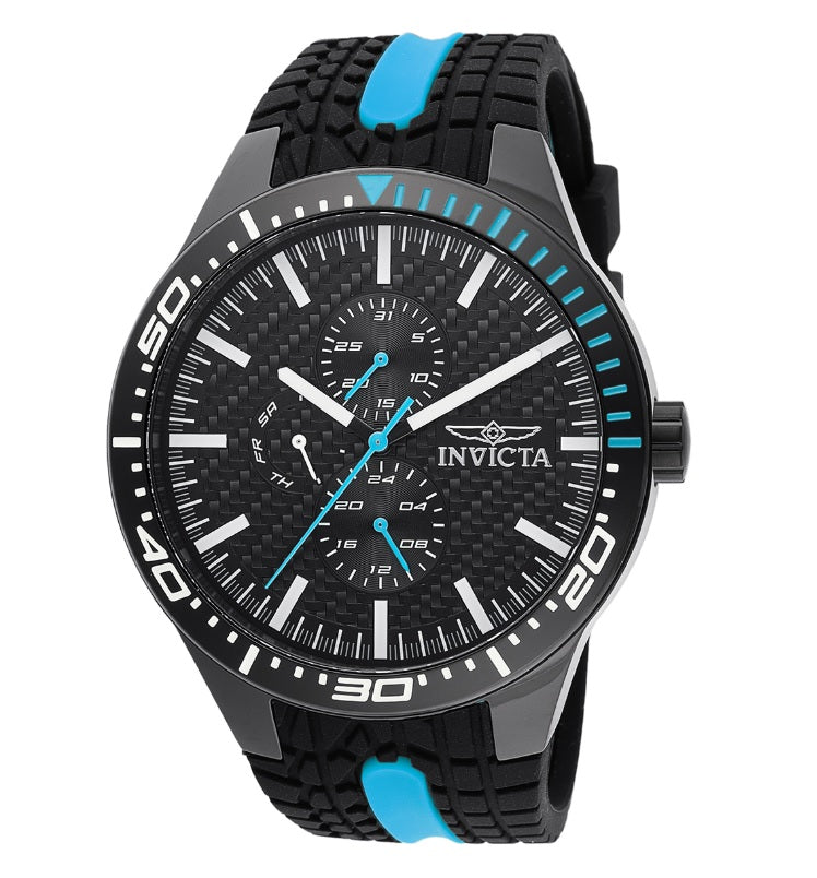 Invicta Racing Men's Watch - 46mm, Blue, Black (47555)