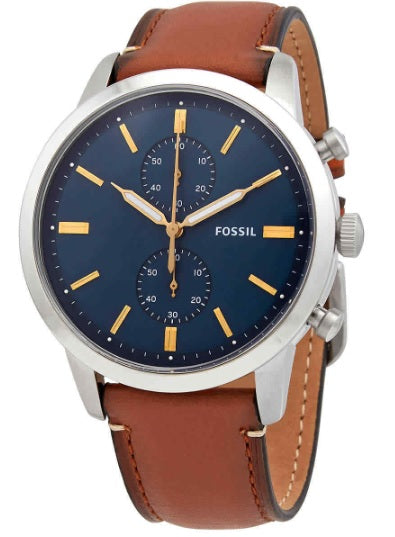 Fossil Townsman Chronograph Blue Dial Men's Watch
