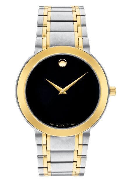 Movado Stiri Black Dial Men's Watch