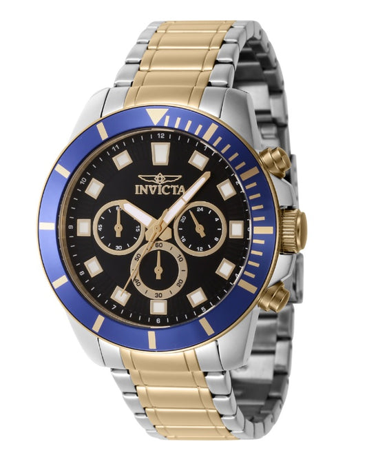 Invicta Pro Diver Men's Watch - 45mm, Gold, Steel (46047)