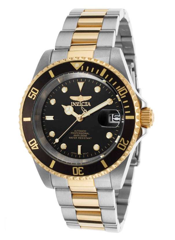 Invicta Pro Diver Automatic Men's Watch - 40mm, Steel, Gold (8927OB)