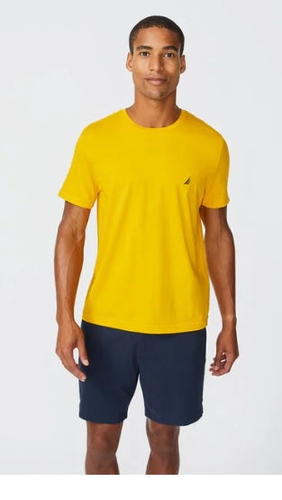 Camisa Cuello Redondo Nautica Amarillo