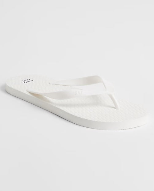 Gap Logo Sandalias Blancas