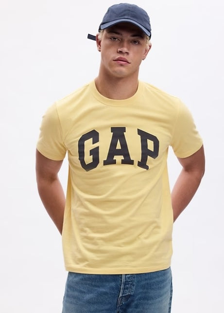 Camisa Gap Logo Amarilla