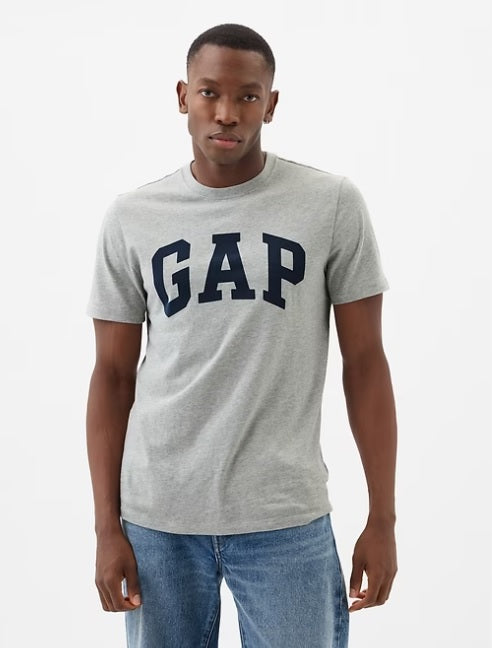 Camisa Gap Logo Gris