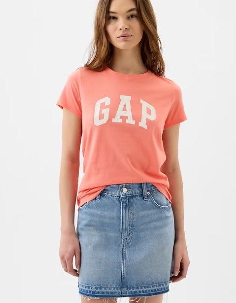 Camiseta Gap Logo Cupido Rosa