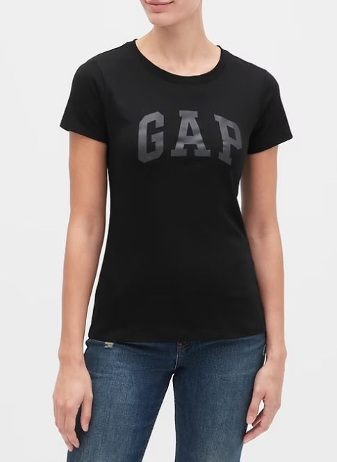 Camiseta Gap Logo Negra