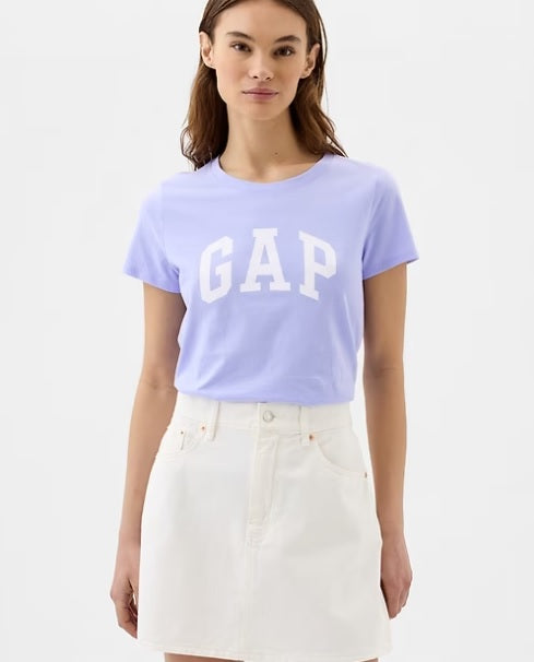 Camiseta Gap Logo Purpura