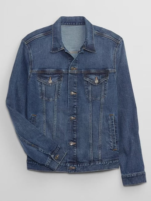 Icon Denim Jacket Gap Azul