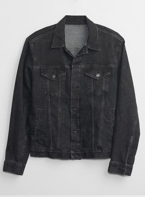 Icon Denim Jacket Gap Negra