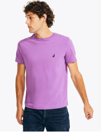 Camisa Cuello Redondo Nautica Morado