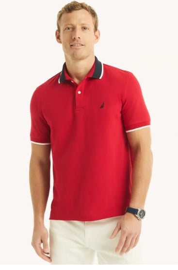 Sustainably Crafted Classic Fit Polo Roja