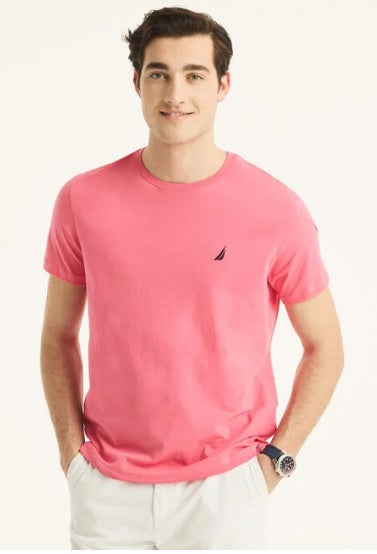 Camisa Cuello Redondo Nautica Rosa