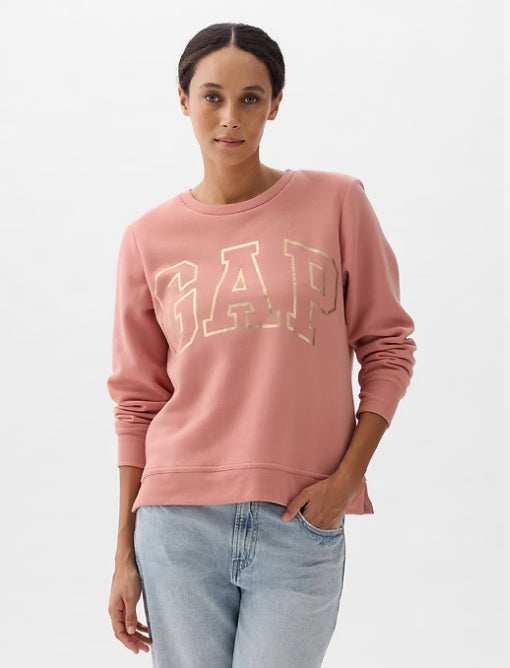 Sudadera Gap Logo Rosa