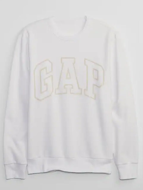 Sudadera Gap Logo Blanca