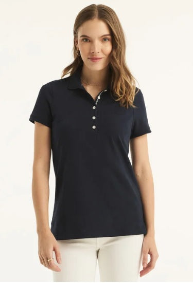 Polo de Cubierta Nautica Azul