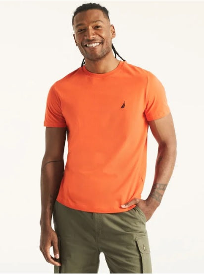 Camisa Cuello Redondo Nautica Naranja