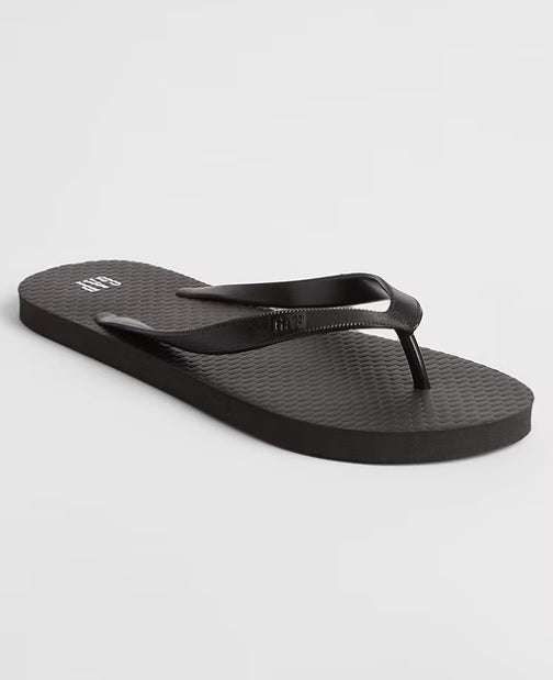 Gap Logo Sandalias Negras