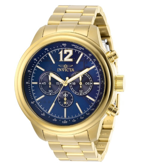 Invicta Aviator Men's Watch - 49mm, Gold