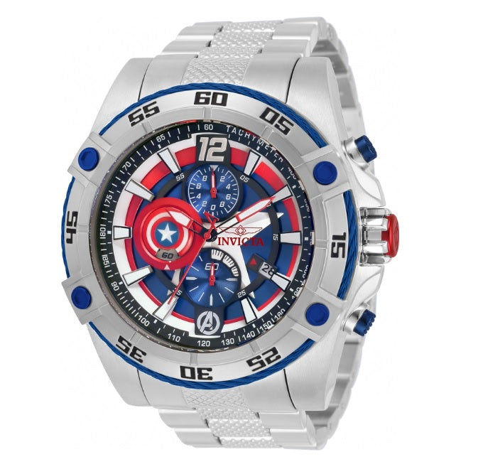 Invicta Marvel Captian America Men's Watch - 52mm, (32501)