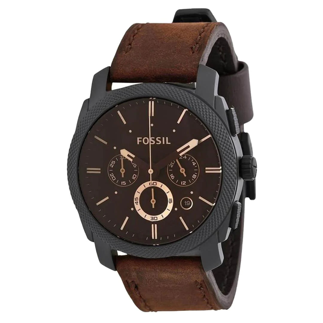 Fossil Machine Chronograph Brown Dial Men's Watch