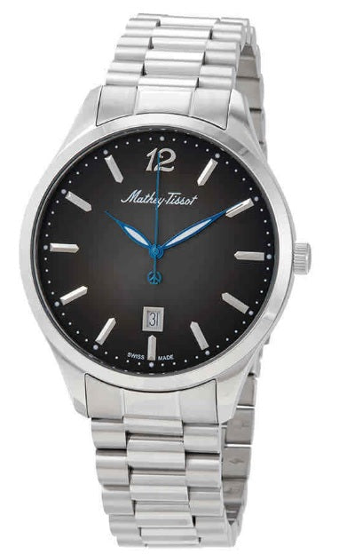 TISSOT-MATHEY Urban Quartz Black Dial Men's Watch