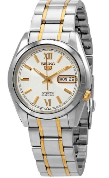 Seiko 5 Automatic Silver Dial Men's Watch