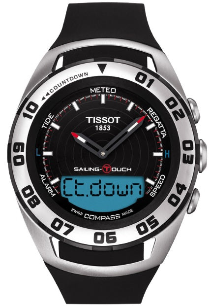 TISSOT Sailing Touch Black Dial Men's Watch